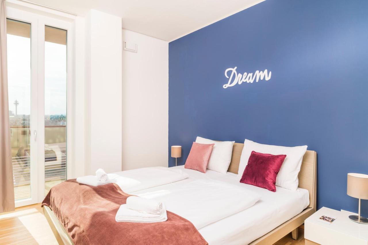 Triiiple Tower Dream Apartments With Rooftop-Summer-Pool Wien Eksteriør billede