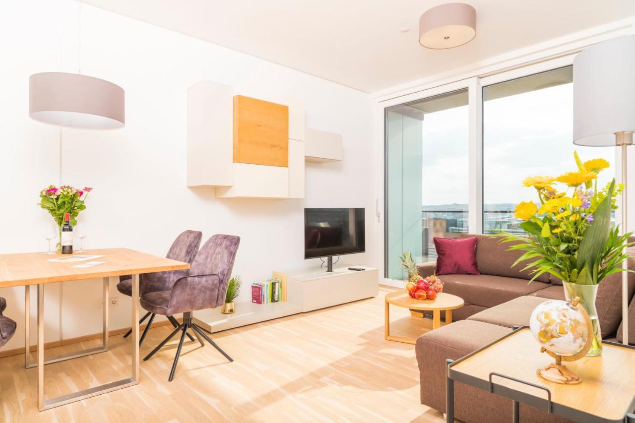 Triiiple Tower Dream Apartments With Rooftop-Summer-Pool Wien Eksteriør billede