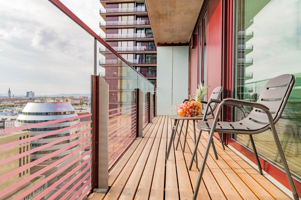 Triiiple Tower Dream Apartments With Rooftop-Summer-Pool Wien Eksteriør billede