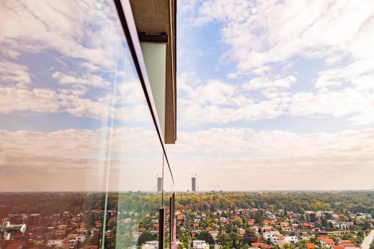 Triiiple Tower Dream Apartments With Rooftop-Summer-Pool Wien Eksteriør billede