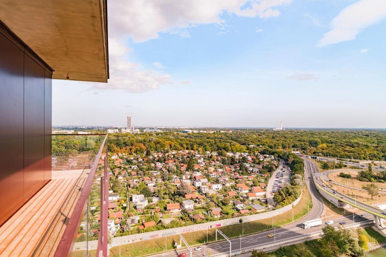 Triiiple Tower Dream Apartments With Rooftop-Summer-Pool Wien Eksteriør billede