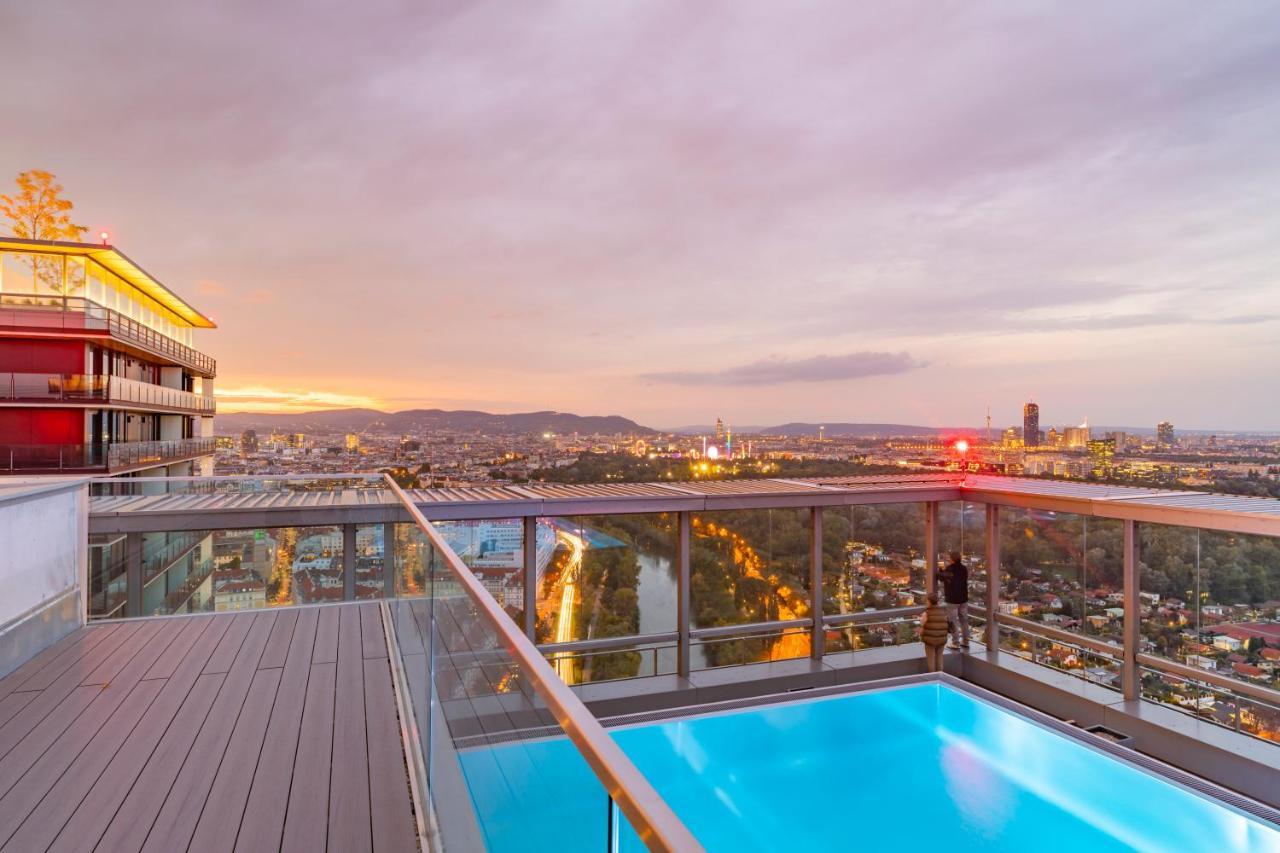 Triiiple Tower Dream Apartments With Rooftop-Summer-Pool Wien Eksteriør billede
