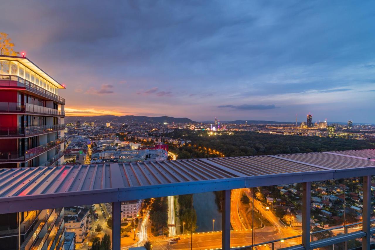 Triiiple Tower Dream Apartments With Rooftop-Summer-Pool Wien Eksteriør billede